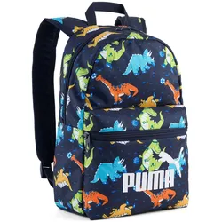PUMA Phase Print Rucksack Small Kinder 14 - PUMA navy/sporty dino aop
