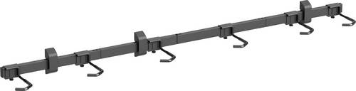 Elevar LBM09-06 Fahrradwandhalter Anzahl Einstellplätze=6 Stahl, Kunststoff Schwarz