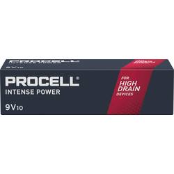 PROCELL Procell Intense MN1604 9 V Block-Batterie Alkali-Mangan 0.628 Ah 9 V 10 St. 5000394137097