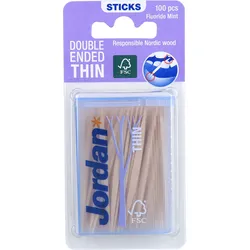 Jordan Clinic Dental Sticks Beidendig 100 ST