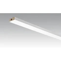 MEISTER Vierkant-Deckenabschlussleiste 2380 x 15 x 40 mm 00387 Classic-Weiß