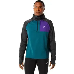 ASICS Herren T-Shirt WINTER RUN LS HOODIE, Größe XXL in Schwarz Schwarz