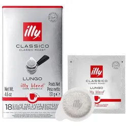 illy Kaffeepads »Classico Lungo E.S.E« 18 Tassenportionen