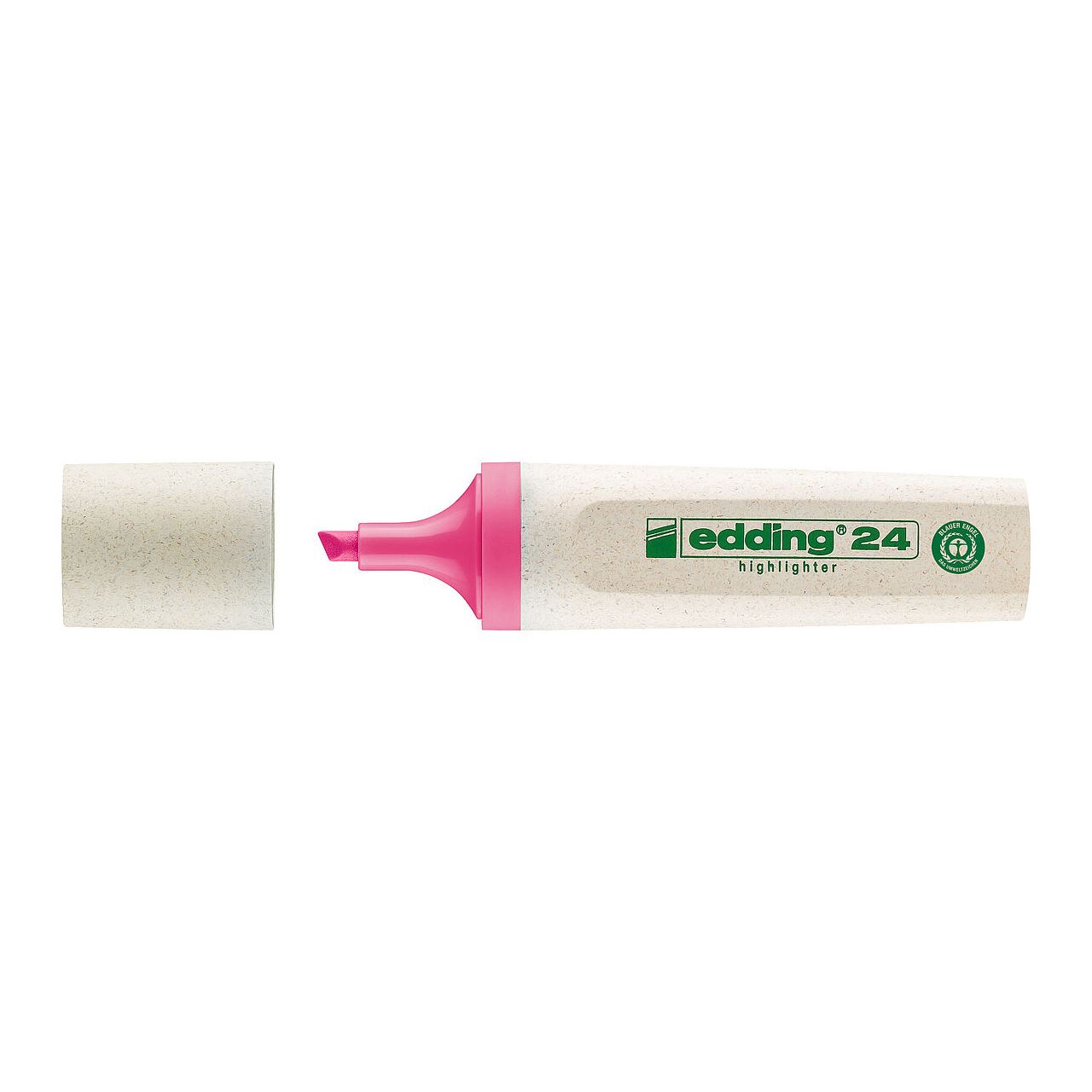 edding Highlighter 24 EcoLine Textmarker rosa, 1 St.