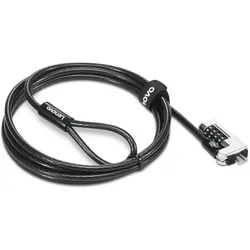 Lenovo Topseller Combination Cable Lock from, Notebook Security, Schwarz