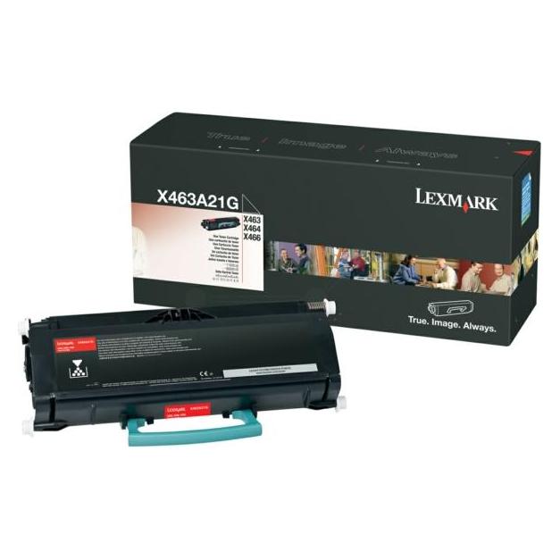 Lexmark X463A21G Tonerkartusche (e) Original (BK) (X463A21G)
