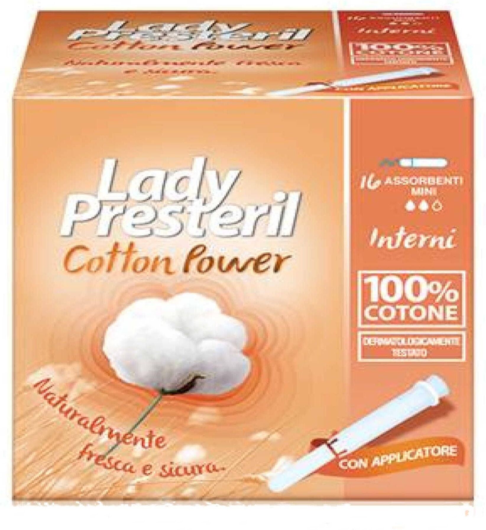 Assorbenti Lady Presteril Assorbenti Interni Mini 16 Assorbenti Interni Mini 