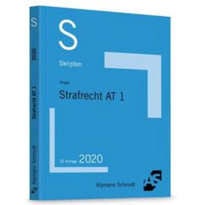 Skript Strafrecht AT 1, Taschenbuch von Rolf Krüger, Alpmann und Schmidt