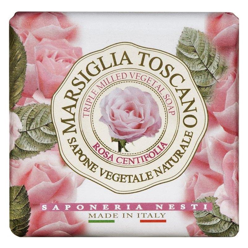 Nesti Dante Saponeria Nesti Marsiglia Toscano Rosa Toilet Soap 200G (Hartseife, 200 g) (0837524002575)