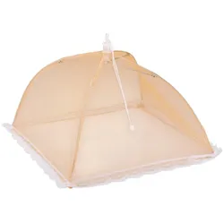 Alpina - Pikniková plachta / moskytiéra für Lebensmittel 35x35x22 cm (orange)