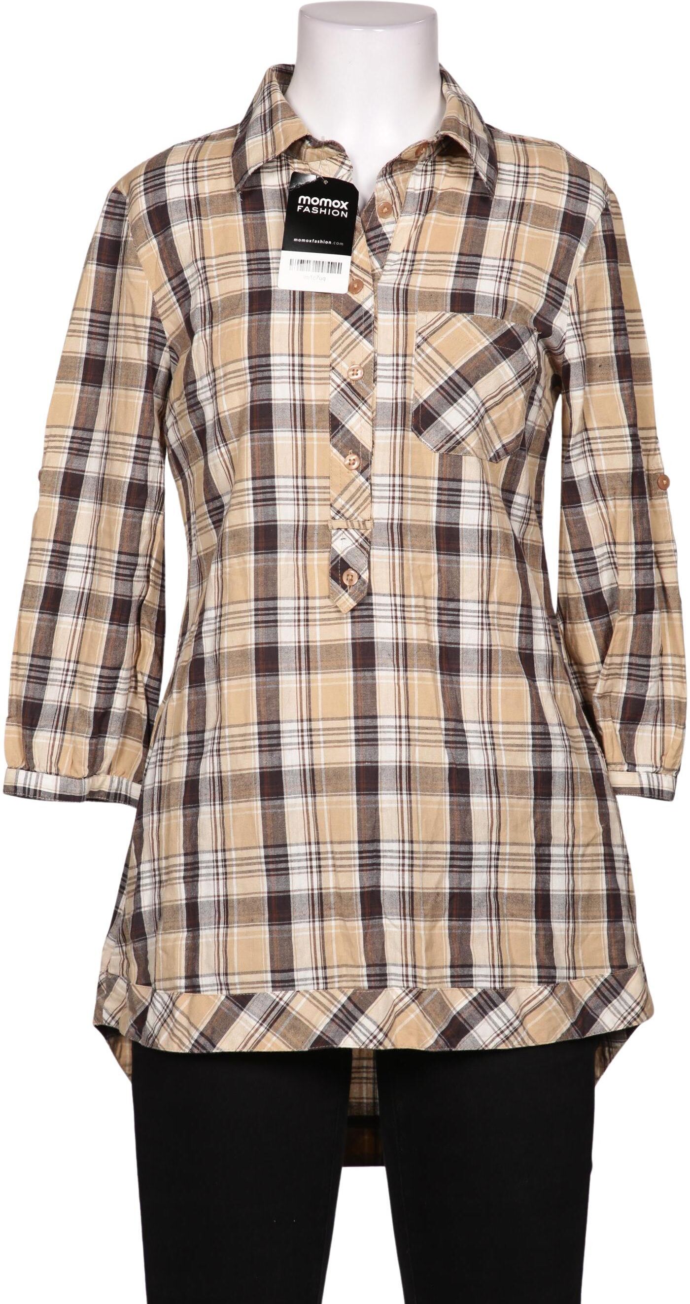 Vero Moda Curve Damen Bluse, Mehrfarbig, Gr. S, Baumwolle - Second Hand