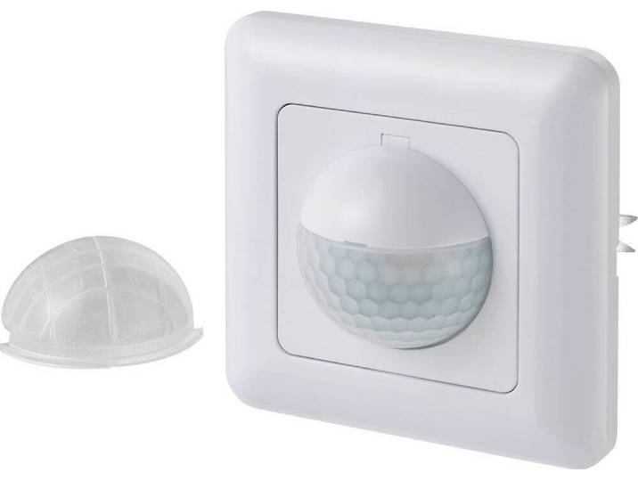 Sygonix SY-4755362 Détecteur de mouvement PIR mural\, encastré 190 ° triac blanc (SY-4755362)