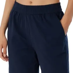 Schiesser Women Mix and Relax Shorts Dunkelblau Baumwolle 44 Damen