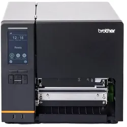 Brother TJ6421TN Etikettendrucker Direkt Wärme/Wärmeübertragung Farbe 203 x 300 DPI 304,8 mm/sek Kabelgebunden Ethernet/LAN WLAN Bluetooth