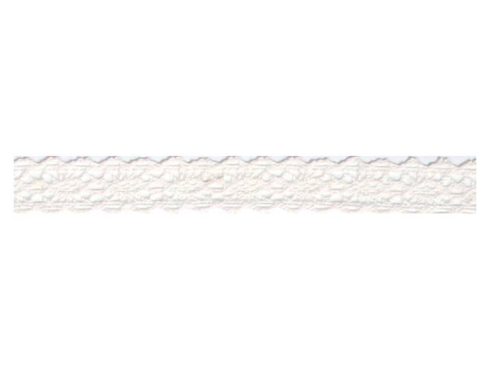 Rayher Fabric Tape Spitzenbordüre Weiss 2.5 m