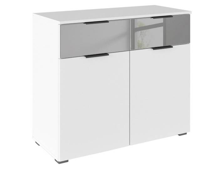 Rauch Möbel Kommode, Weiß, Kunststoff, 2 Schublade(n) Schubladen, 80x81x42 cm, Blauer Engel, BQ - Bündnis für Qualität, Made in Germany, Wohnzimmer, Kommoden & Sideboards, Kommoden