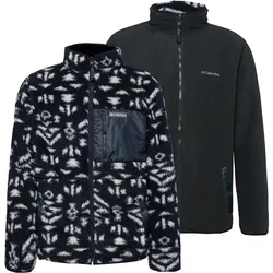 Columbia Winter Pass Wendejacke Herren | Gr. M | schwarz - schwarz