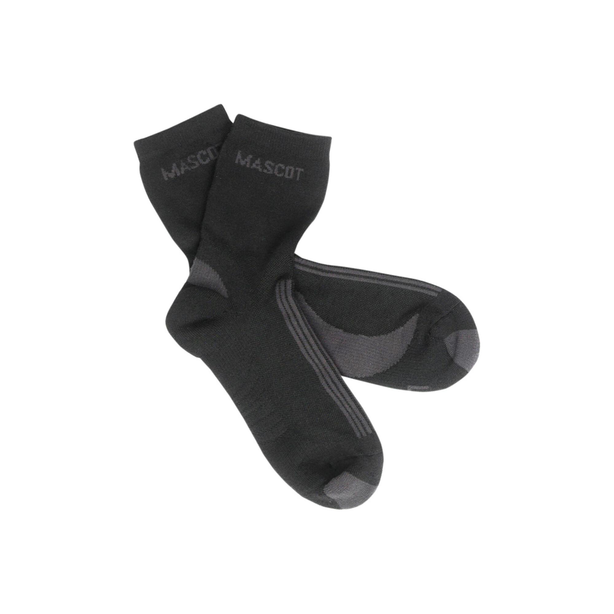 MASCOT® Socken Asmara Größe 36/38 schwarz dunkelanthrazit (50410-881-0918-36/38ONE)