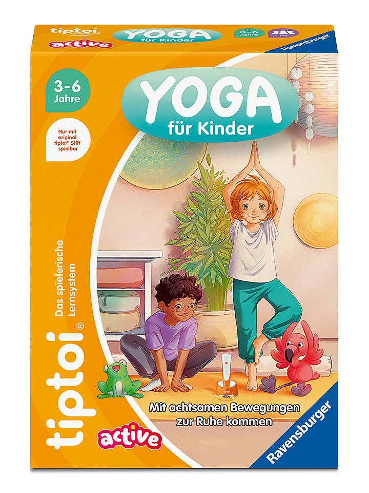 Ravensburger tiptoi®-Spiel "active Set: Yoga für Kinder" - ab 3 Jahren - onesize