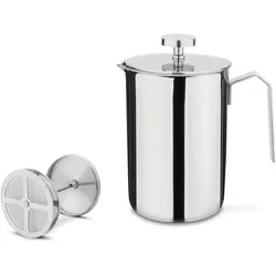 Weis Aufschäumbecher Pr.1l mKB, Milchaufschäumer, Silber