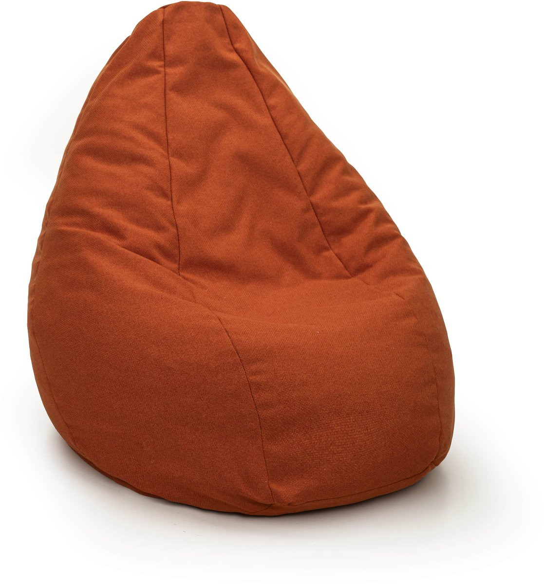 Drop & Sit compacte zitzak - Oranje - Milieuvriendelijk en waterafstotend