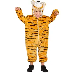 Thetru Kinder Overall Tiger, gelb/schwarz (128)