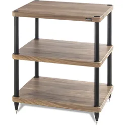 Solidsteel S3-3 HiFi Audio Rack Walnut