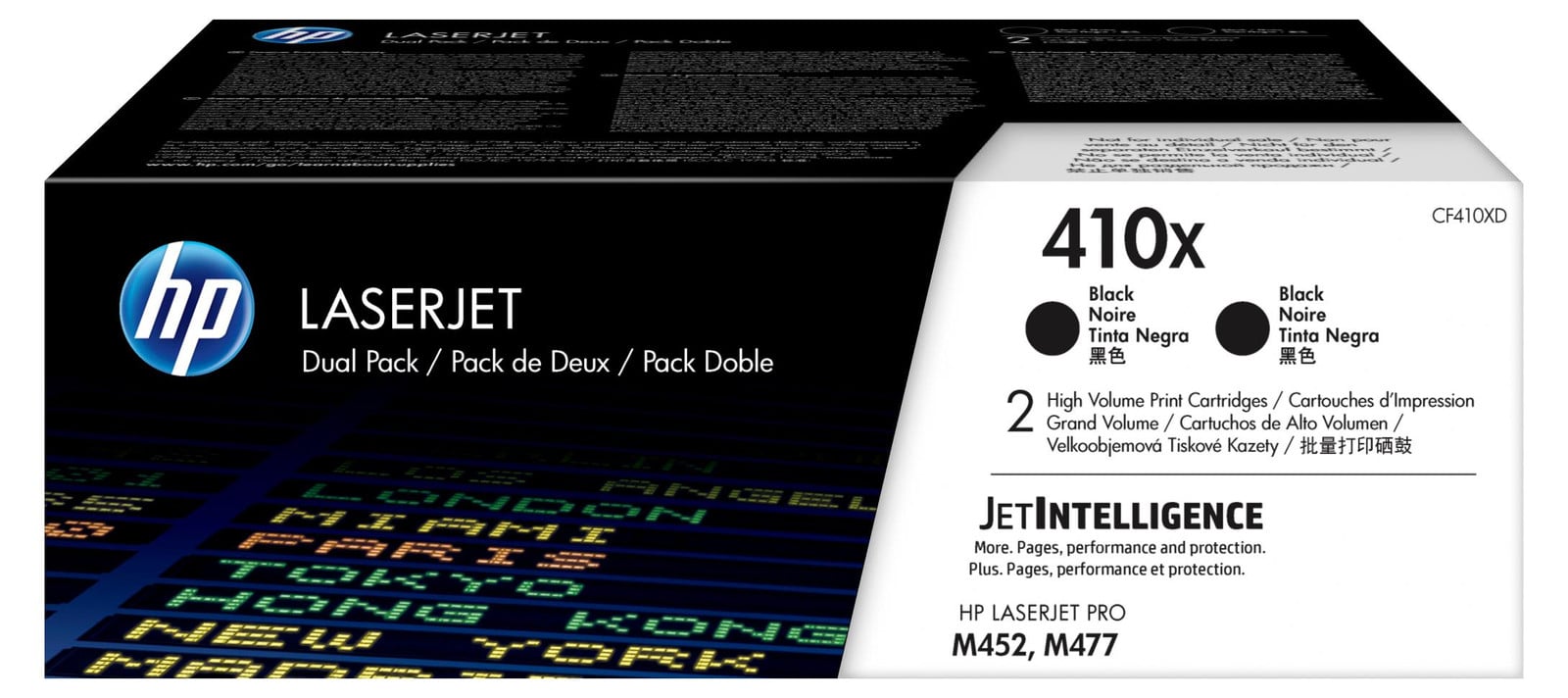 HP Toner CF 410 XD zwart nr 410 X