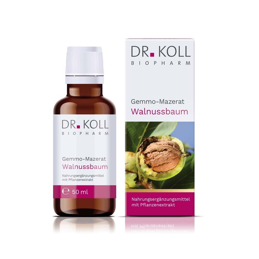 Gemmo-Mazerat Walnussbaum Dr.Koll Juglans reg.Tro. 50 ml Tropfen