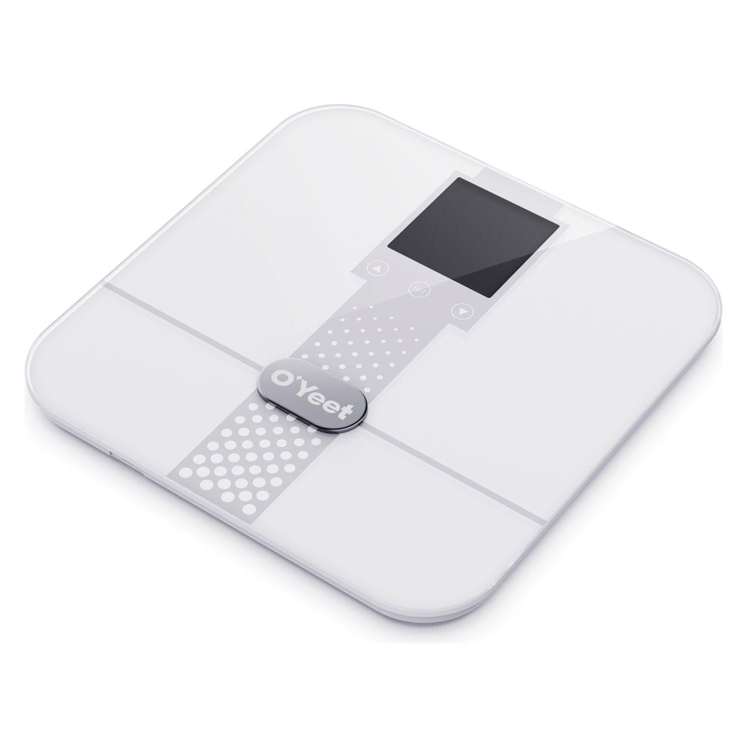 OYeet O'Yeet Smarte Körperanalysewaage BS-OY02 Weiss (180 kg) (57617925)