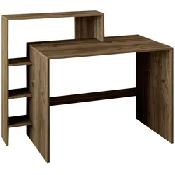 Schreibtischkombination MX Walnussfarben ca. 120x55x96cm