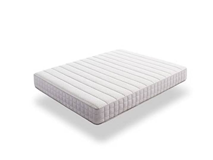 ECCOX - Luxury Carcassonne Viskoelastische Matratze, Höhe 26 cm, Kern HR Pro Nature, hohe Dichte, Obere Polsterung, durchgehend, Visko-Gel + Superweich, mittlere bis hohe Härte (90 x 200 cm)