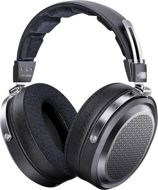 FiiO FT1 Pro Kopfhörer mit flachem magnetischem Kabel offen Hi-Fi schwarz