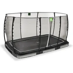 Exit Allure Classic Bodentrampolin 214x366cm - schwarz