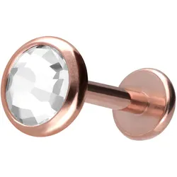 Titan Labret mit Innengewinde KRISTALLDISC