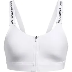 UNDER ARMOUR Damen BH UA INFINITY HIGH ZIP BRA, Größe M/A in Pink 100
