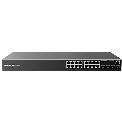Grandstream GWN7802 VoIP Gateway voor 16 telefoons en 4 extra lijnen