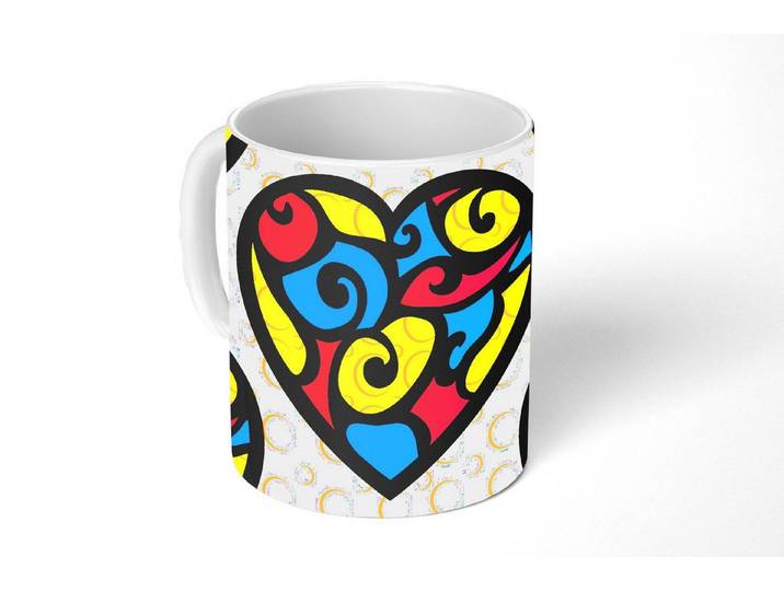 MuchoWow Tasse Tasse Kaffeetasse Kaffeebecher 350 ml Valentinsgeschenk für sie -, 1-tlg., Tasse, Tasse Geschenk Becher Kaffeetasse