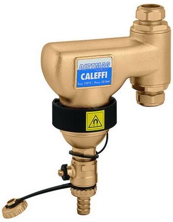 Caleffi Dirtmag Schlammabscheider 546805 Messing, 3/4" IG, mit Magnet
