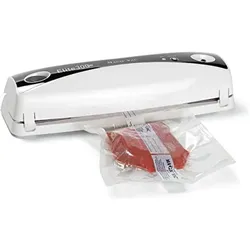 Magic Vac ELITE 300 PLUS Vakuumierer, Vakuumiergerät, Schwarz, Weiss