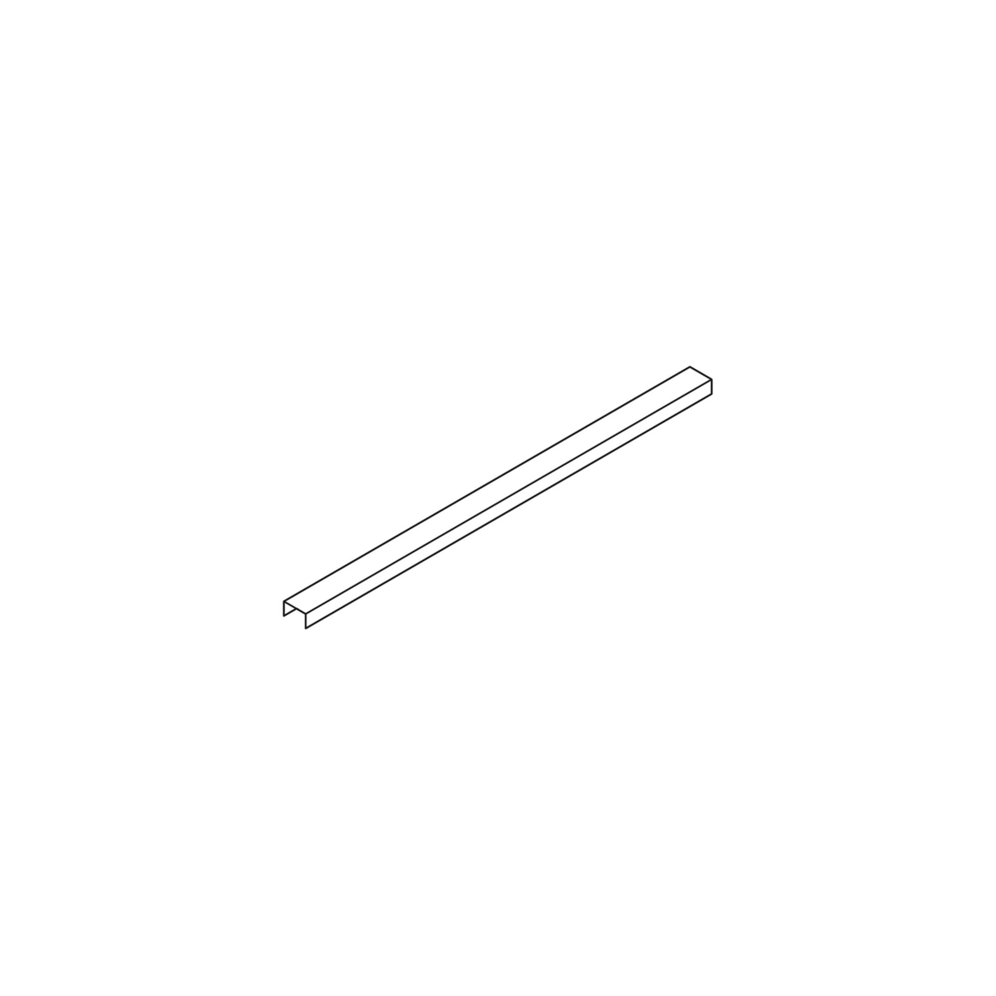 Säbu Verbindungsprofil 470 mm 3 mm Stahl, verzinkt (8321)