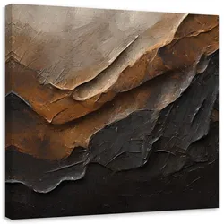KUNSTDRUCK Braun 60/60 cm