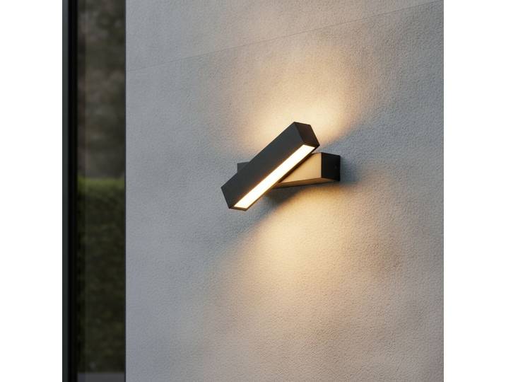 Design wandlamp Ziri antraciet Lyora - 108760