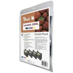 Peach, Druckerpatrone, Spar Pack - 8er-Pack - XL-Kapazität - Schwarz, Gelb, Cyan, Magenta (BK, C, M, Y)