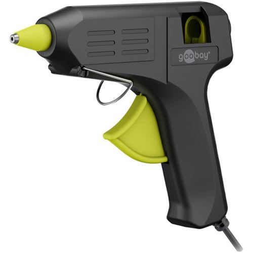 goobay 77826 Superior, 40 W Heißklebepistole-Set schwarz, grün, 1 St.