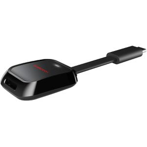 SanDisk Kartenleser Quick Flow SDDR-B751-GNANN, USB-C 3.0, extern, für MicroSD-Karten
