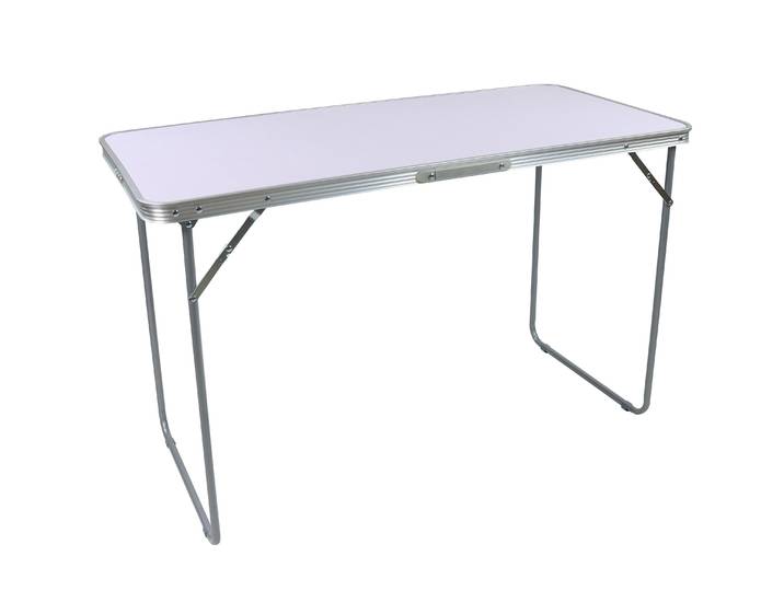 Gartentisch VCM Campingtisch Gartentisch klappbar Galdas 110x53 , weiß, B:110cm T:53cm, Tische, Gartentisch