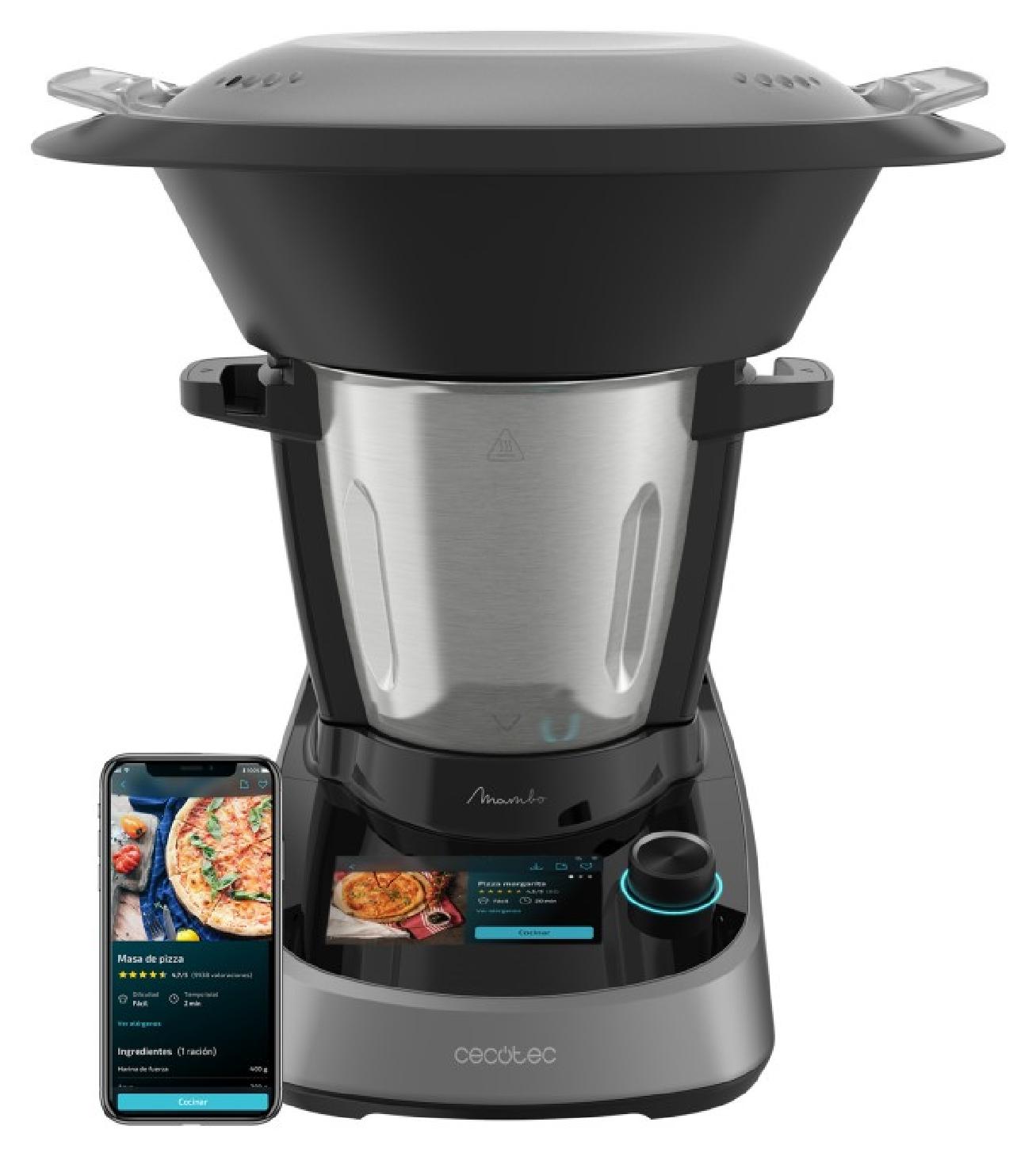 Cecotec 04345, 3,3 l, 1600 W, Schwarz, TFT, 37 - 120 °C, Mischung, Kotelett, Schleifen, Eis-Crushen