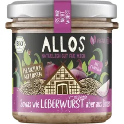 Allos Iss mir nicht Wurst - Leberwurst mit Zwiebeln bio