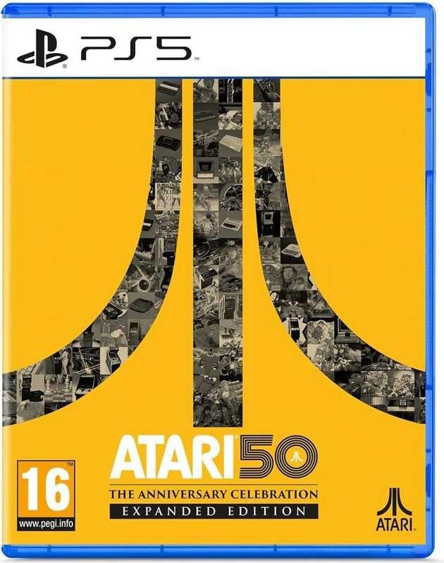 Atari 50: The Anniversary Celebration Expanded Edition voor PlayStation 5, Geel, PAL-formaat